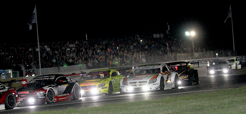 Super GT mesterskabet har Ole Petersen i front, bag ham følger Frederik Nymark og Gustav Birch.
(Foto: Motorsporten.dk)